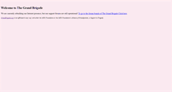 Desktop Screenshot of grandbrigade.org